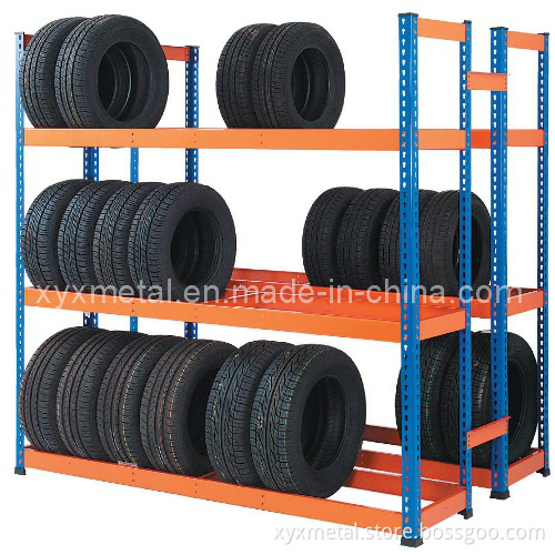 Selective Powder Coated Warehouse Tyre Storage Rack